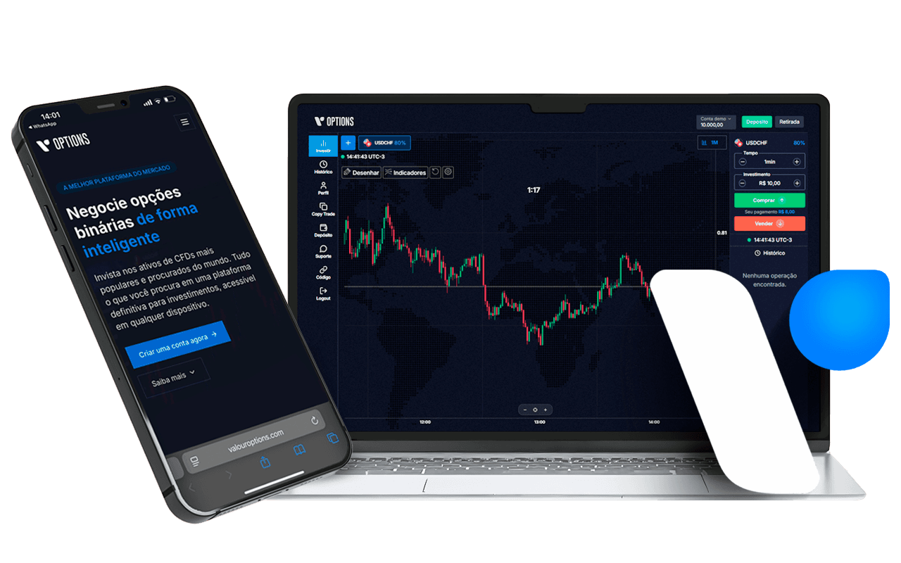 Trader analyzing charts